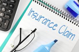 Insurance Claims written in a page