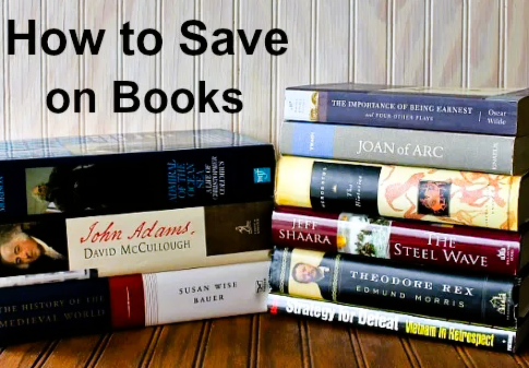 How to Save Money on Books written in a thumbnail